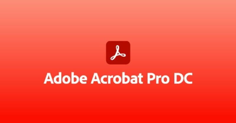 Adobe Acrobat Pro DC